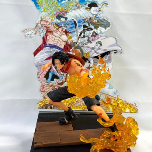 ONE PIECE Figure Portgas D. Ace WT100 Memorial -Prize D Ichiban kuji (No-Box)